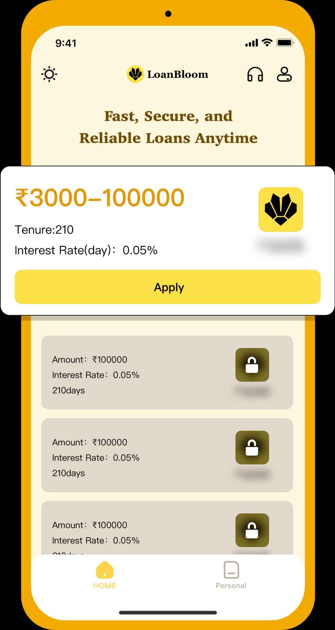 LoanBloom App Image
